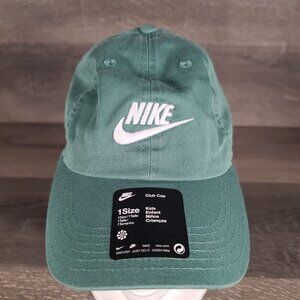 Kid's Boy's Girl's Nike Club Cap Hat FB5063-361 NEW Bicoastal Green